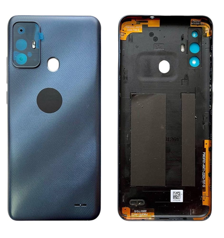 Задня кришка ZTE Blade A52 black (без скла камери) 097600 фото
