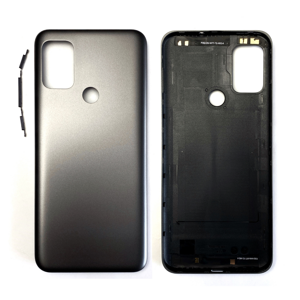 Задня кришка Motorola Moto G20 black (без скла камери)  5355 фото