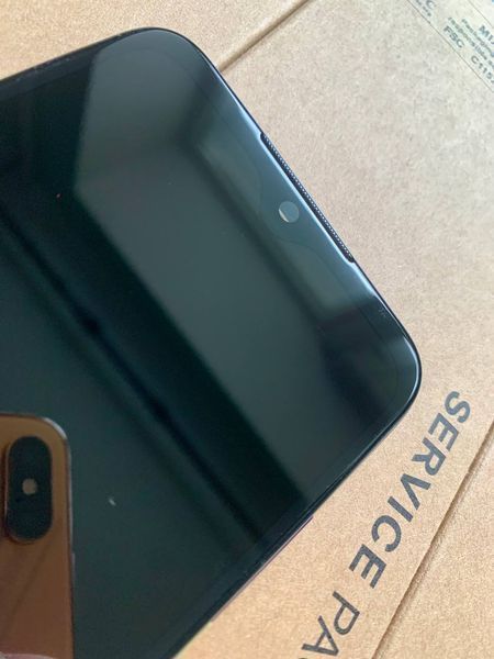 Дисплей для Xiaomi RedMi Note 8T з чорним тачскріном і синьою корпусною рамкою, Original (PRC) 25886 фото