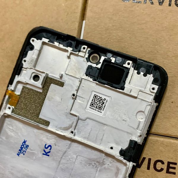 Дисплей для Xiaomi RedMi Note 10 Pro з чорним тачскріном та корпусною рамкою, OLED 9860641 фото