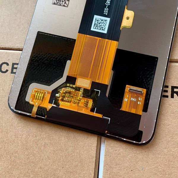 Дисплей для ZTE Blade A75 4G з чорним тачскріном, Original (China) 156673 фото