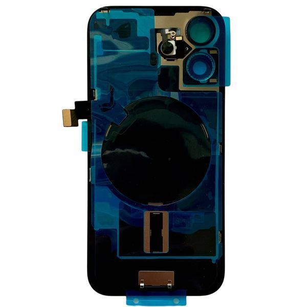 Задня кришка корпусу iPhone 16 Black (зі склом камери, MagSafe, NFC), Original (China) 561046 фото