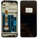 Дисплей для Realme 6i (RMX2040) з чорним тачскріном та корпусною рамкою, Original (PRC) 107019 фото