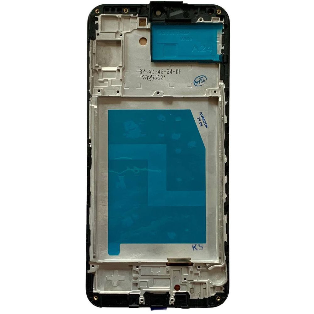 Дисплей для Samsung A245 Galaxy A24 4G 2023 з чорним тачскріном та корпусною рамкою, OLED 83366 фото