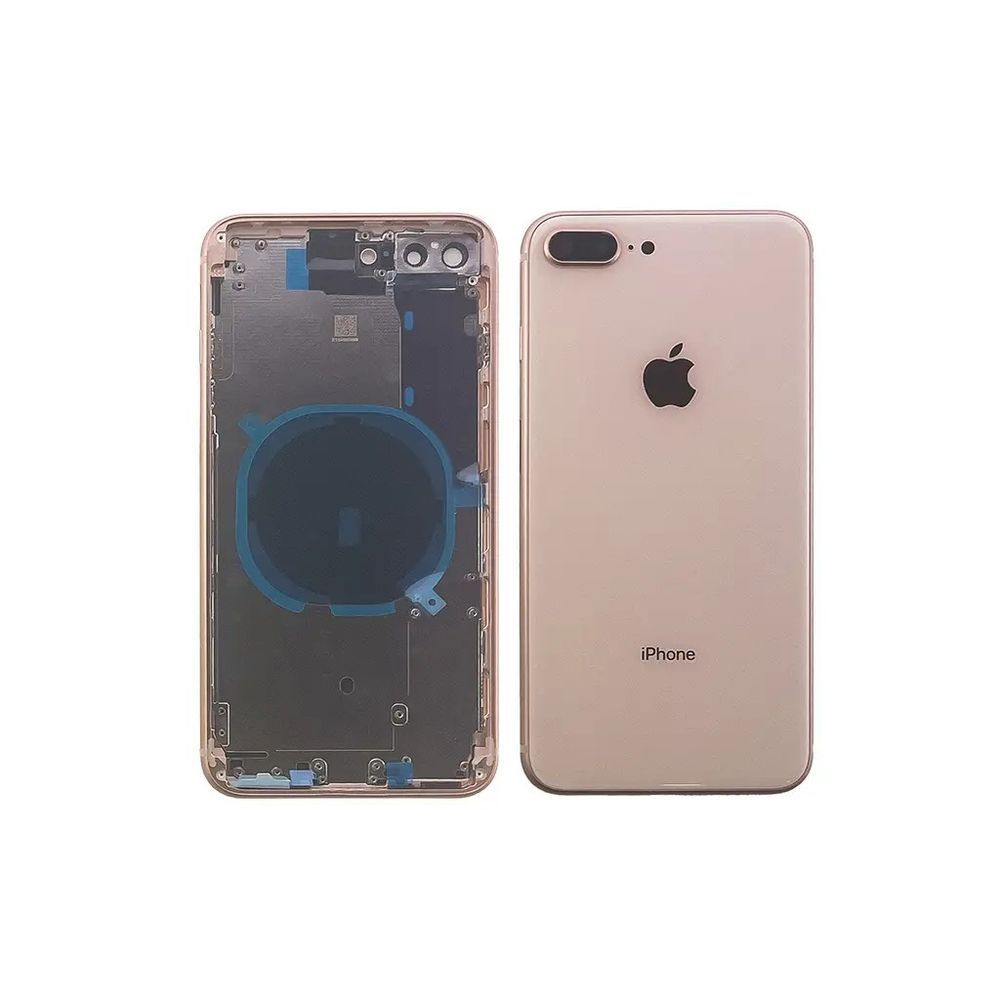 Корпус для iPhone 8 Plus Gold в зборі з тримачем SIM та кнопками, EU 0704999 фото
