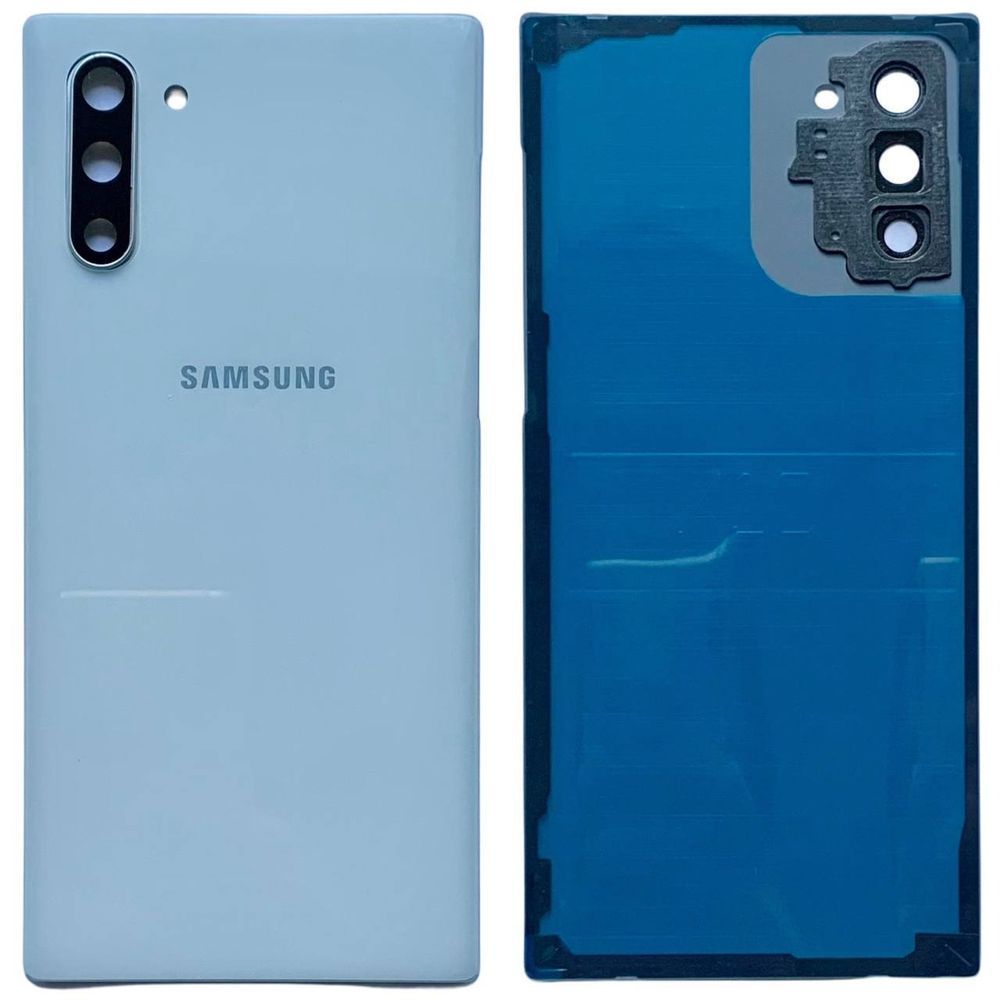 Задня кришка Samsung N970 Galaxy Note 10 white (зі склом камери) 53237 фото