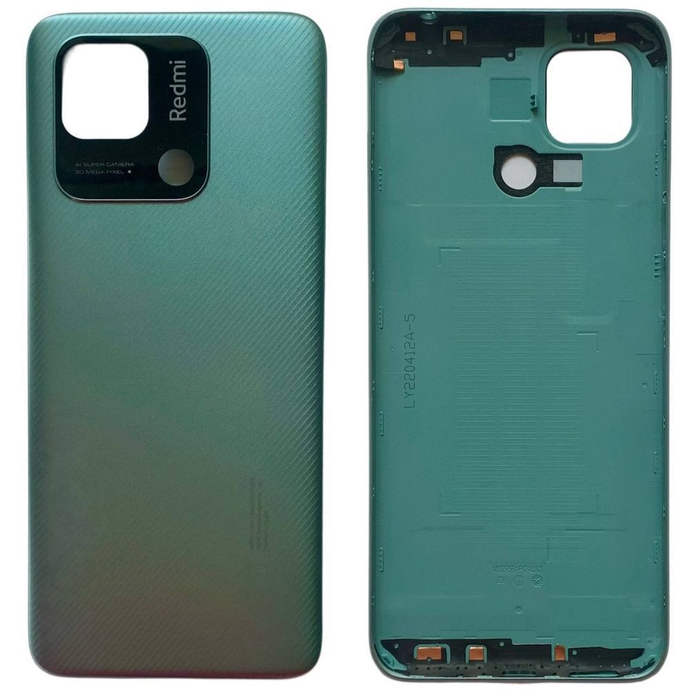 Задня кришка Xiaomi Redmi 10C green (без скла камери) 0712296 фото