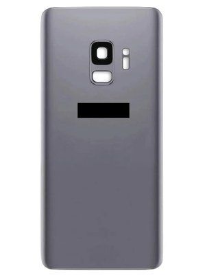 Задня кришка Samsung G960 Galaxy S9 silver (зі склом камери)  5980 фото