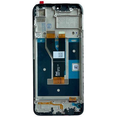 Дисплей для Realme C11 2021 (RMX3231) з чорним тачскріном та корпусною рамкою, Original (PRC) (ver. TXD) 117624 фото