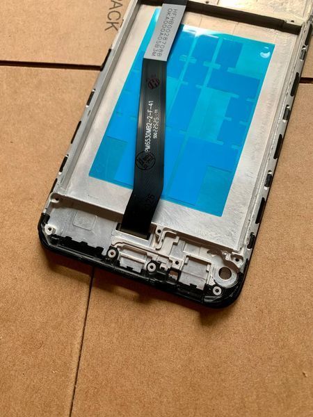 Дисплей для Xiaomi Redmi 9 (M2004J19G, M2004J19AG, M2004J19C) з чорним тачскріном і корпусною рамкою, Original (PRC) 104028 фото