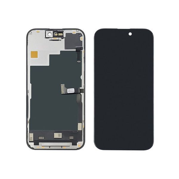 Дисплей для Apple iPhone 15 Pro з чорним тачскрином 120Hz (без помилки) GXQC-Super IN CELL FHD Service Pack 51607 фото