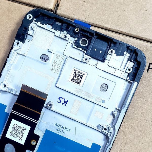 Дисплей для Motorola Moto G13 | Moto G23 з чорним тачскріном та корпусною рамкою, Original (PRC) 101289 фото