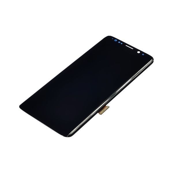 Дисплей для Samsung G960 Galaxy S9 з чорним тачскрином Original (переклеєне скло) 34419 фото