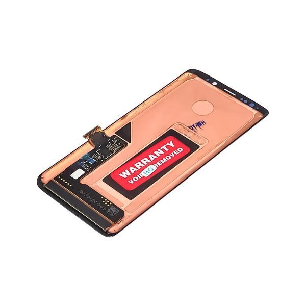 Дисплей для Samsung G960 Galaxy S9 з чорним тачскрином Original (переклеєне скло) 34419 фото