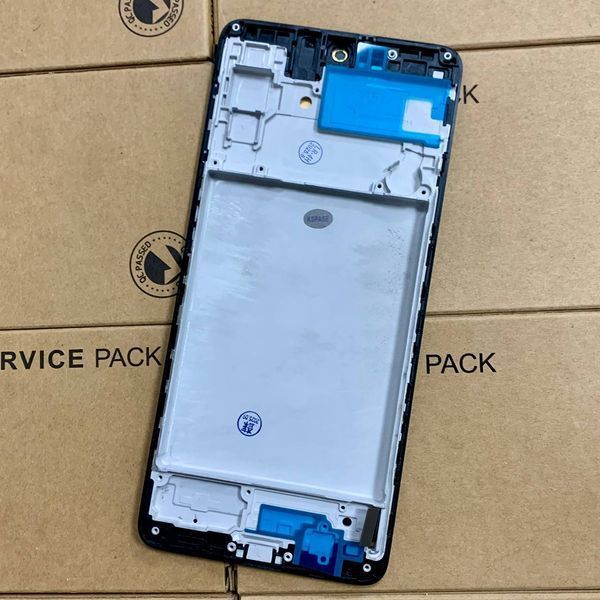 Дисплей для Samsung M515 Galaxy M51 з чорним тачскріном та корпусною рамкою, OLED 1119991 фото