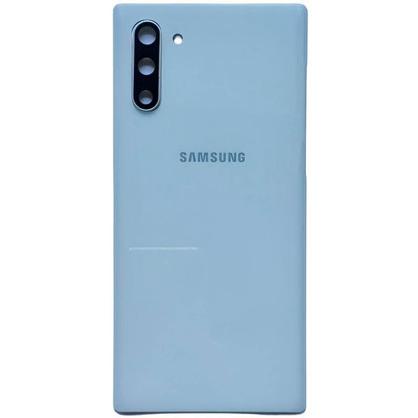 Задня кришка Samsung N970 Galaxy Note 10 white (зі склом камери) 53237 фото