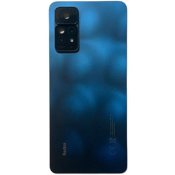 Задня кришка Xiaomi Redmi Note 11 Pro 4G blue (зі склом камери) 0712375 фото