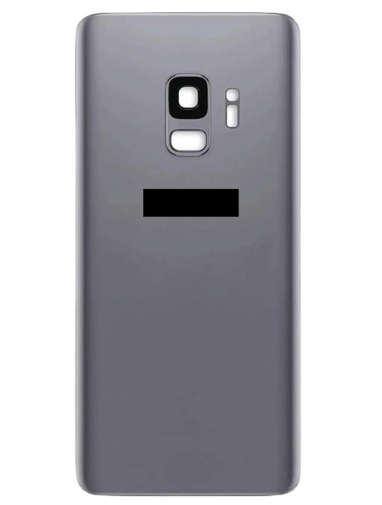 Задня кришка Samsung G960 Galaxy S9 silver (зі склом камери)  5980 фото