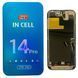 Дисплей для iPhone 14 Pro з чорним тачскріном, ZY-INCELL 648058_1 фото