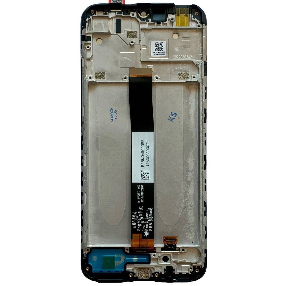 Дисплей для Xiaomi Redmi 9AT (M2006C3LVG) з чорним тачскріном і корпусною рамкою, Original 104029_3 фото