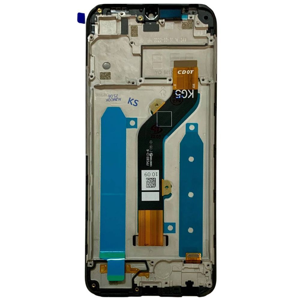 Дисплей для Infinix Smart 6 з чорним тачскріном та копусною рамкою, Original (PRC) 123609 фото
