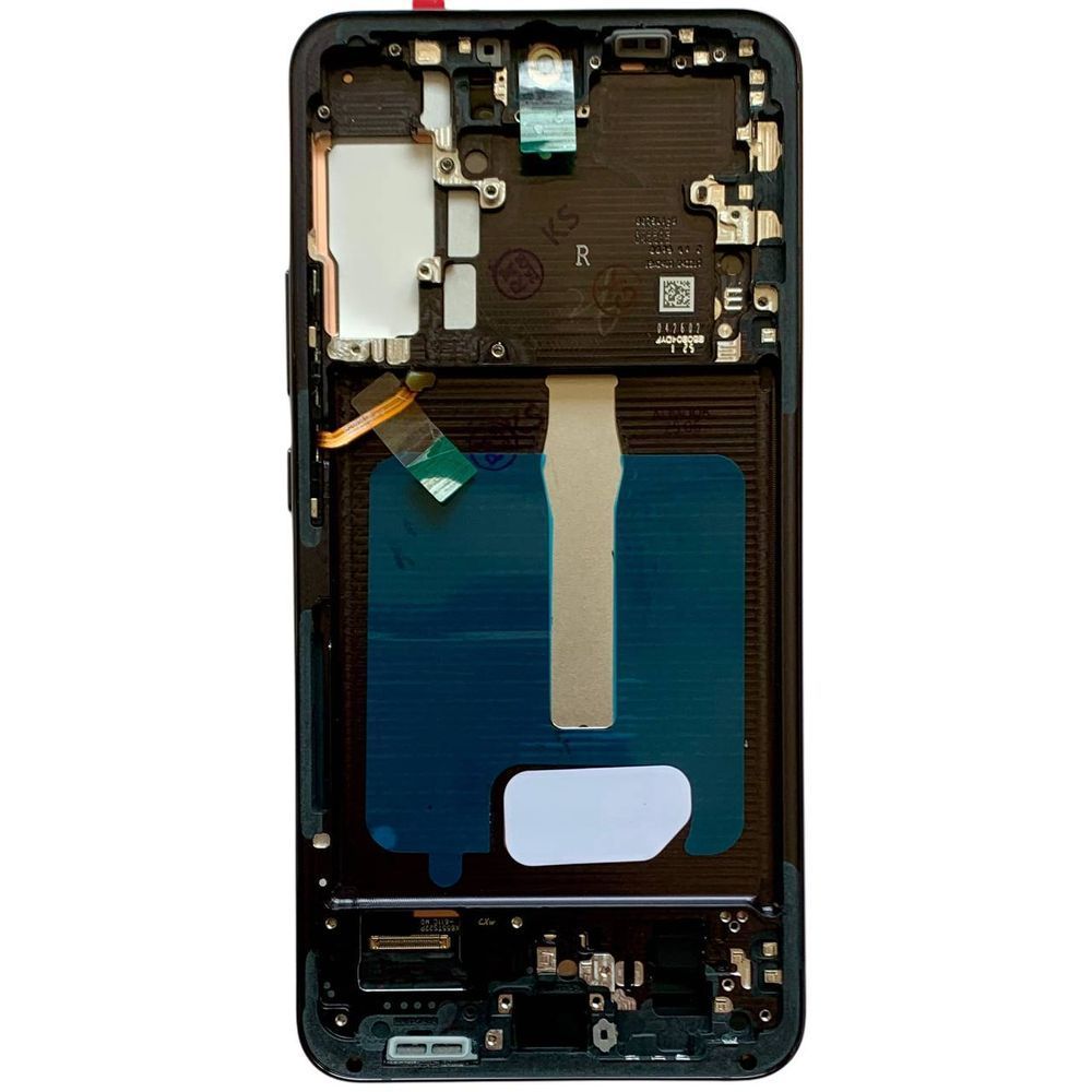 Дисплей для Samsung S906 Galaxy S22 Plus з чорним тачскріном та корпусною рамкою, OLED 83334 фото
