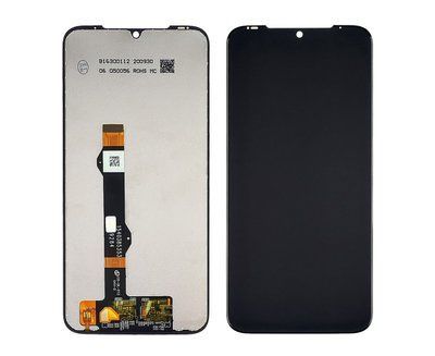 Дисплей для Motorola Moto G8 Plus (XT2019) з чорним тачскріном, Orighinal (PRC) 34043 фото
