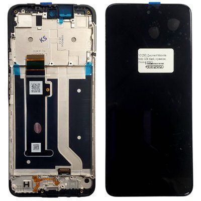 Дисплей для Motorola Moto G34 з чорним тачскріном та корпусною рамкою, Original (PRC) 101290 фото
