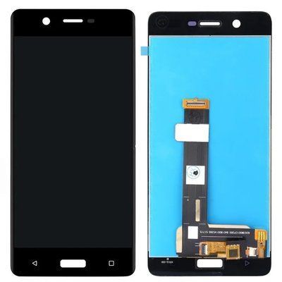 Дисплей для Nokia 5 Dual Sim з чорним тачскріном, Original (PRC) 1023136 фото