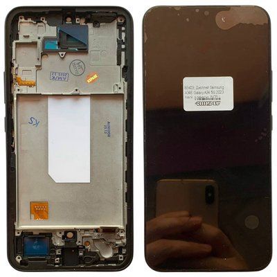 Дисплей для Samsung A346, Galaxy A34 5G 2023 з чорним тачскріном та корпусною рамкою, INCELL 83403 фото