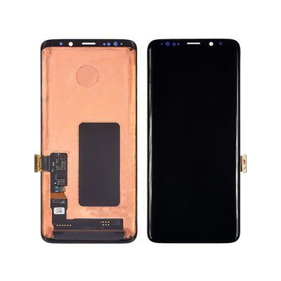 Дисплей для Samsung G965 Galaxy S9 Plus з чорним тачскрином Original (переклеєне скло) 34418 фото