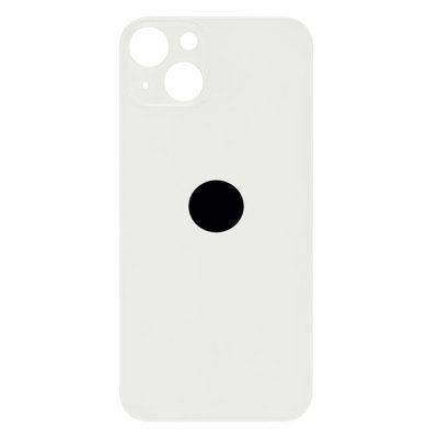 Задня кришка корпусу iPhone 13 White (великий виріз під камеру), Original (China) 648068 фото