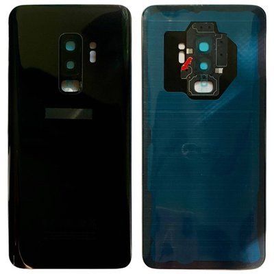 Задня кришка Samsung G965 Galaxy S9 Plus black (зі склом камери) 5981 фото