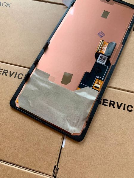 Дисплей для Google Pixel 6A з чорним тачскріном OLED 109013 фото