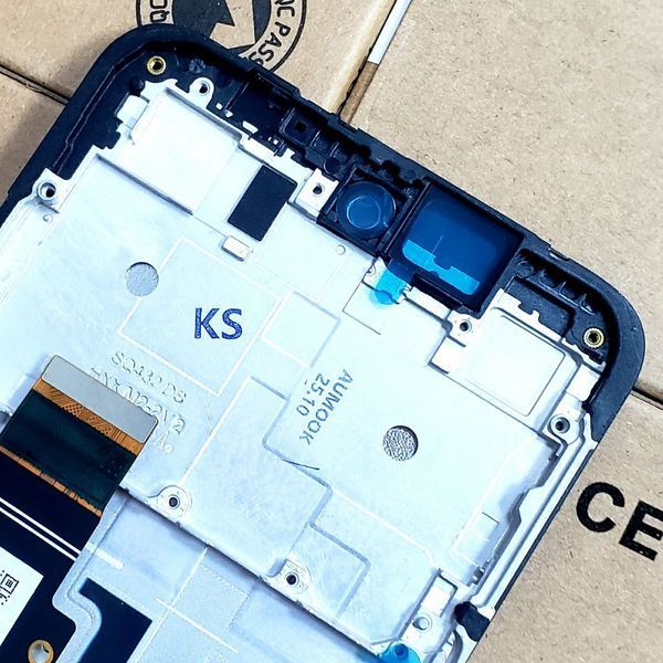 Дисплей для Motorola Moto G34 з чорним тачскріном та корпусною рамкою, Original (PRC) 101290 фото