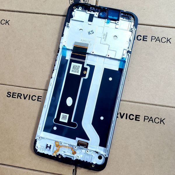 Дисплей для Motorola Moto G34 з чорним тачскріном та корпусною рамкою, Original (PRC) 101290 фото
