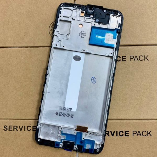 Дисплей для Samsung A256 Galaxy A25 5G 2023 з чорним тачскріном та корпусною рамкою, OLED 83340 фото