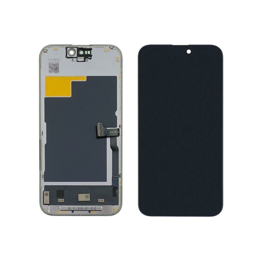 Дисплей для Apple iPhone 15 Pro з чорним тачскрином 120Hz (без помилки) JCID-OLED 51155 фото