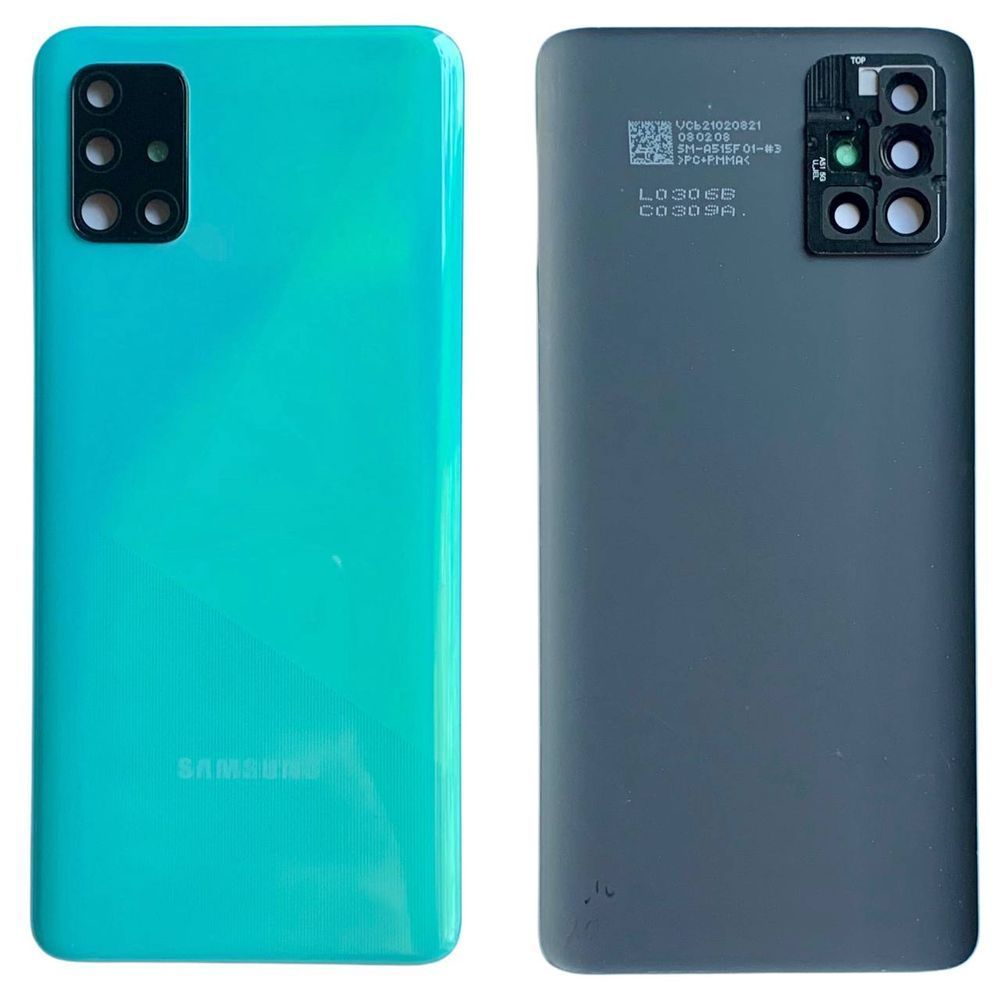 Задня кришка Samsung A515 Galaxy A51 2019 green (зі склом камери) 6028 фото