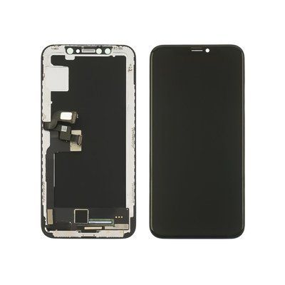 Дисплей для Apple iPhone X з чорним тачскрином Original FOG 51665 фото