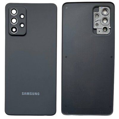 Задня кришка Samsung A725 | A726 Galaxy A72 2021 black (зі склом камери) 6002 фото