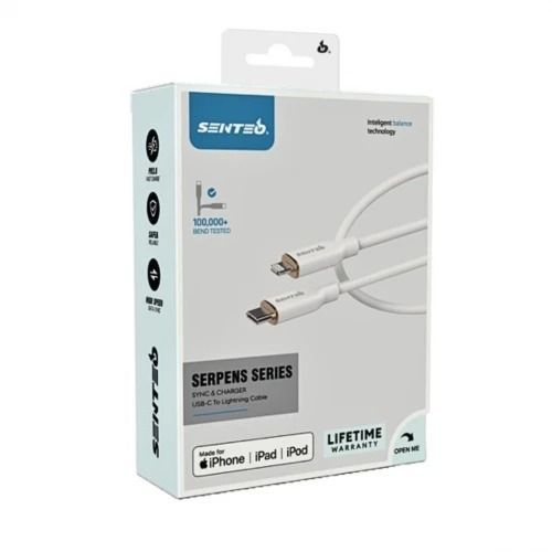 Кабель SENTEO SL-02 Silicone PD 3.0 Type-C to Lightning кабель MFI 10118218 фото