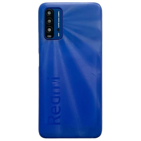 Задня кришка Xiaomi Redmi 9T twilight blue (зі склом камери) 0712279 фото