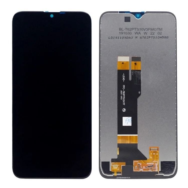 Дисплей для Nokia 2.3 (TA-1211 | TA-1214 | TA-1206 | TA-1209) з чорним тачскріном, Original (PRC) 35211 фото
