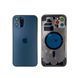 Корпус для iPhone 12 Pro Blue в зборі з тримачем SIM та кнопками, USA 1408573 фото