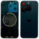 Задня кришка корпусу iPhone 15 Pro Blue (зі склом камери, MagSafe), Original (China) 648183 фото