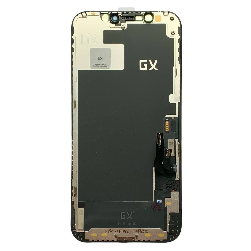 Дисплей для iPhone 12 | iPhone 12 Pro з чорним тачскріном, GX OLED HARD 105413 фото