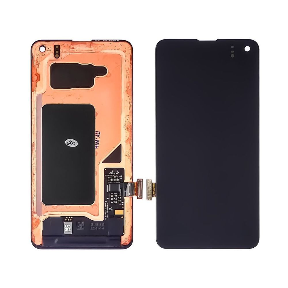 Дисплей для Samsung G970 Galaxy S10e з чорним тачскрином Original (переклеєне скло) 36754 фото