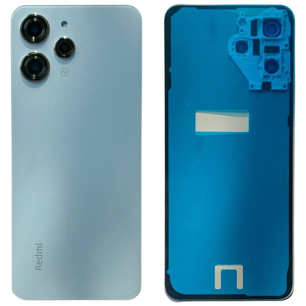 Задня кришка Xiaomi Redmi 12 blue (зі склом камери) 0712398 фото