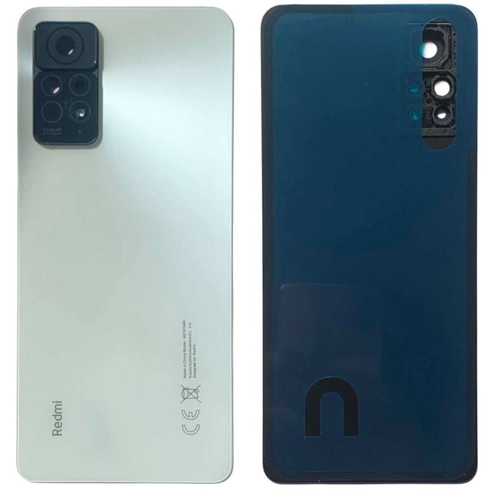 Задня кришка Xiaomi Redmi Note 11 Pro 4G white (зі склом камери) 0712376 фото